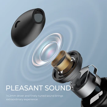 SoundPEATS Air3 Bezvadu Earbuds Mini Bluetooth V5.2 Austiņas ar Qualcomm QCC3040 un aptX-Adaptīvā, 4-Mic un CVC 8.0 Balts