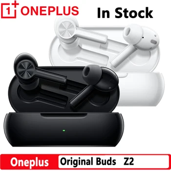 Sākotnējā OnePlus Pumpuri Z2 Bezvadu Austiņas TWS Bluetooth 5.0 IP55 Ūdens izturīgs Oneplus 9RT 9pro 9 9R 8 8T Nord 8pro