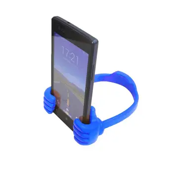UVR Puses Modelēšana Thumbs-up Slinks mobilā Telefona Turētāju Regulējams Tablet Stand Par Tālruni, Tabletes Universāla Galda Turētājs