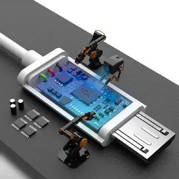 Uzlāde, Micro USB Kabeļi Usb Vads Android Mobilā Tālruņa Datu Sinhronizācija Lādētāja Kabelis Samsung A7 S7 par Xiaomi 1m Vads