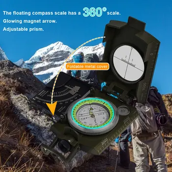 Āra Izdzīvošanas Militāro Kompass, Tūrisma Pārgājieni Ūdens Kompass Ģeoloģisko Kompasu, Digitālais Kompass, Tūrisma Navigācijas Iekārta