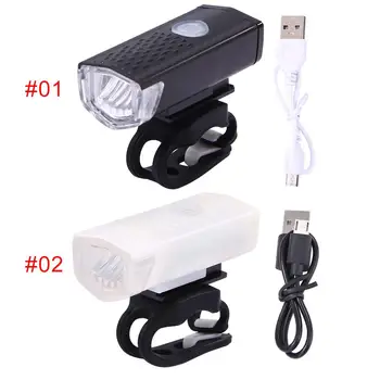 Āra Sporta ABS Kalnu Velosipēdu Lukturu USB Lādējamu Super 800MAH Akumulatora Ūdensizturīgs Spilgti Nakts Izjādes Instruments, Divas Krāsu