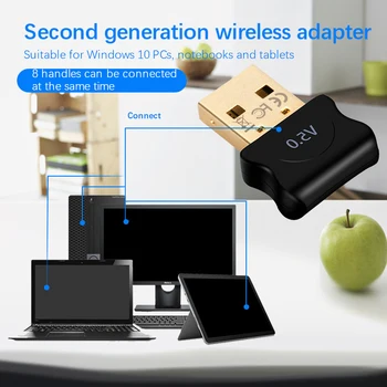 Jaunu 5.0 Bluetooth-savietojams Adapteris, USB Raidītājs Pc Datoru Receptoru Klēpjdatoru Austiņas Audio Printeri Datu Dongle Uztvērēju 1