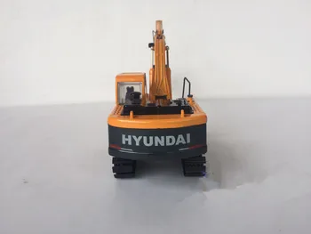 Kolekcionējamus Sakausējuma Rotaļlieta Modelis 1:40 Mēroga HYUNDAI R215-9 Hidraulisko Ekskavatoru Inženiertehniskās Mašīnas Lējumiem Modelis Apdare Rotaļlietas 1