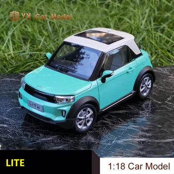 Oriģināls 1:18 BAIC Jaunu Enerģijas LITE afcfox elektriskās automašīnas modeli sakausējuma auto modeļa automašīnas modeli 1