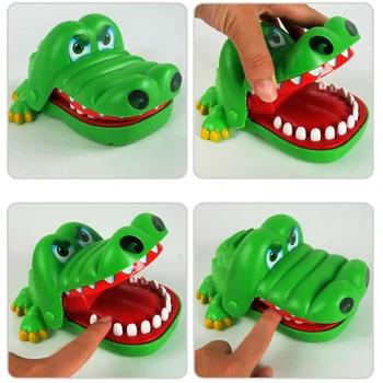 Liela Krokodilu Mutē, Zobārsts, Bite Pirkstu Spēli Smieklīgi Rotaļlietas Dāvanu Smieklīgi Gags Rotaļlietas Rotaļlietas Bērniem Dāvanu palaidnība Bite plastmasas Puse rotaļlietas 2