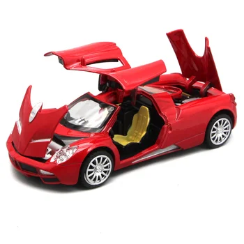 1:32 Rotaļu Automašīnu Pagani Huayra V12 Rotaļlietas Sakausējuma Auto Diecasts & Rotaļu Automobiļi Automašīnas Modelis Miniatūra Mēroga Modeļu Automašīnas Rotaļlietas Bērniem 3