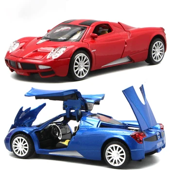 1:32 Rotaļu Automašīnu Pagani Huayra V12 Rotaļlietas Sakausējuma Auto Diecasts & Rotaļu Automobiļi Automašīnas Modelis Miniatūra Mēroga Modeļu Automašīnas Rotaļlietas Bērniem 4