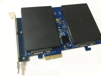 Universal Marvell 88SE9230 ātrgaitas Dual SATA III PCI Express X2 SSD RAID Adaptera karti kartes paplašināšanas karti RAID 0/1 4