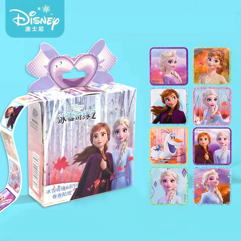 200pcs Disney Saldēti 2 Elza Anna Noņemamas Uzlīmes Princese Scrapbooking Bērniem Dienasgrāmata Grāmatiņa Apdare Rotaļlietas Atlīdzību Uzlīmes 2