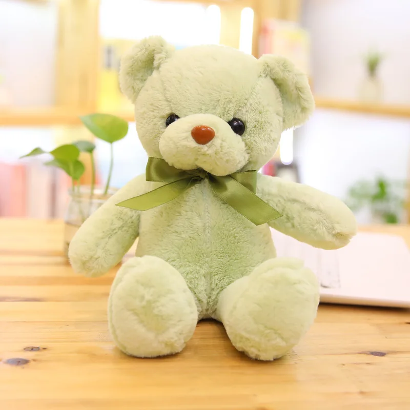 Gudrs teddy bear hug lāča lelle, lācis spilvens lelle mazo plīša rotaļlieta meitenēm ir dzimšanas dienas dāvana 5