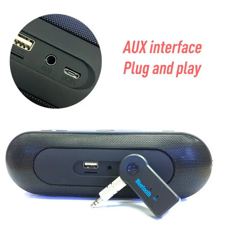 Bezvadu Bluetooth 4.0 Audio Uztvērēju Ir Piemērots, Lai PC, TV, Tālrunis Ipad Video Atskaņotājs Raidītājs Stereo AUX Adapteri Atbalsta Zila 4