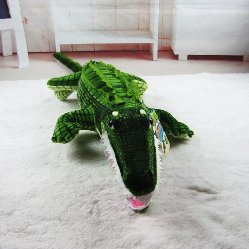Simulācijas Krokodils Lelle Plīša Rotaļlieta Krokodils Spilvens Auto Spilvena Lielu Plīša Krokodilu Dzīvnieku Rotaļlietas, Bērnu Radošās Spilvens Dāvana 1
