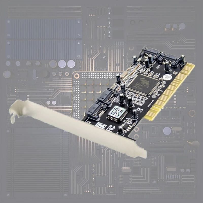 4-port SiI3114 SATA Kontrolieris Mikroshēma SATA PCI Paplašināšanas Karti toSata Konversijas Kartes Iebūvēts Adapteris RAID Karti Kontrolieris QXNF 1