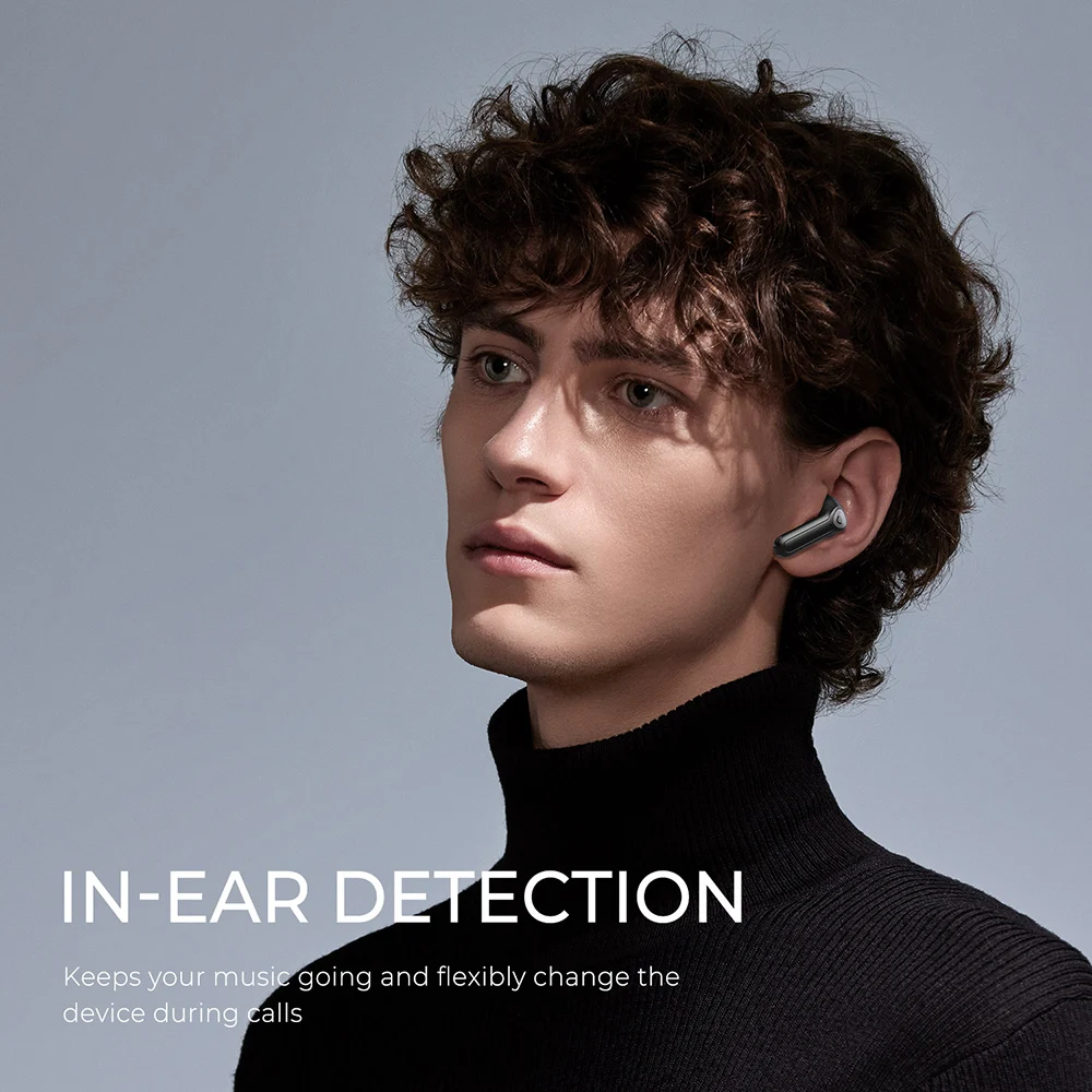 SoundPEATS Air3 Bezvadu Earbuds Mini Bluetooth V5.2 Austiņas ar Qualcomm QCC3040 un aptX-Adaptīvā, 4-Mic un CVC 8.0 Balts 5