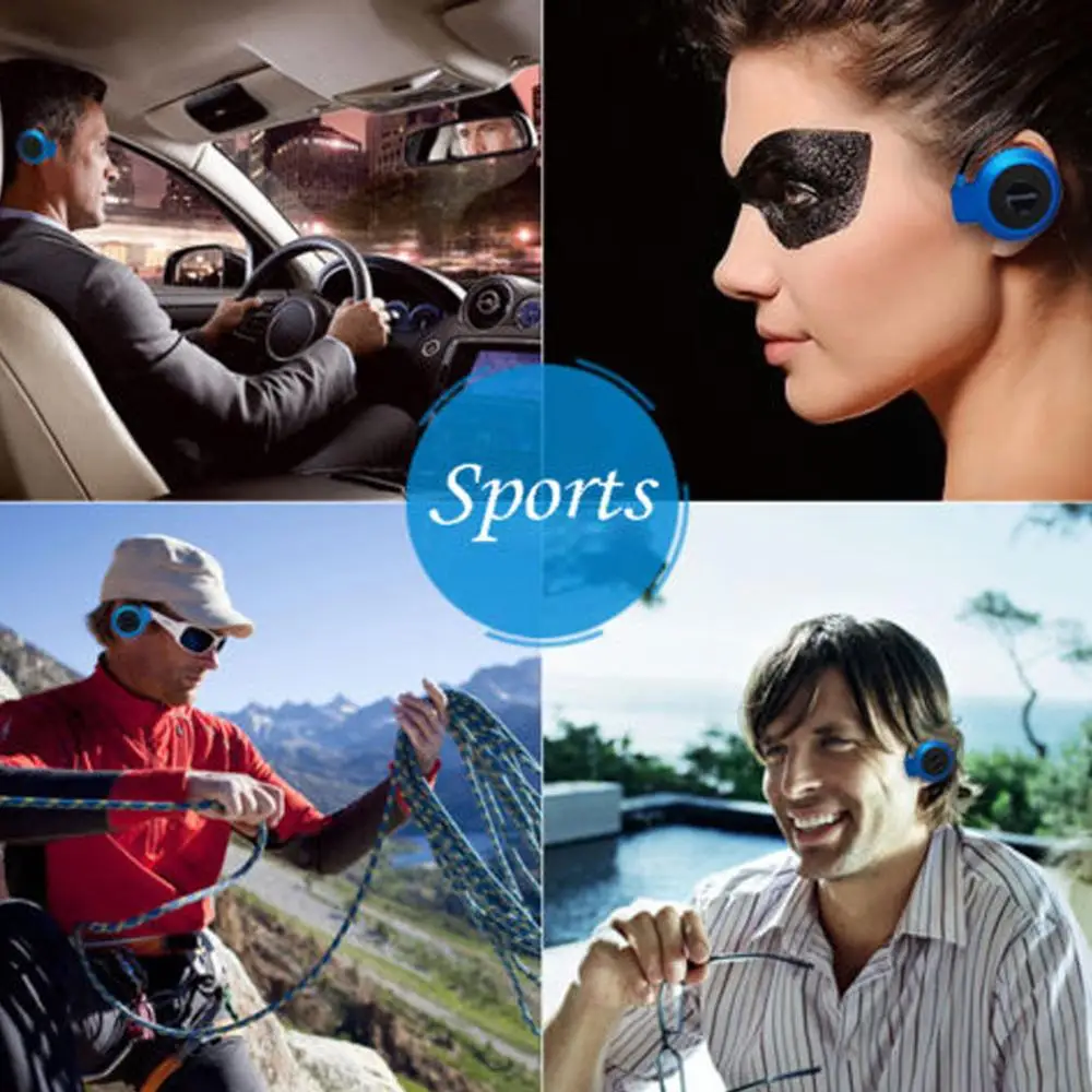 Bezvadu Sporta Austiņas savienotas, izmantojot Bluetooth, lai jūsu mobilo tālruni, ar stereo skaņu, Modelis Mini503. 3