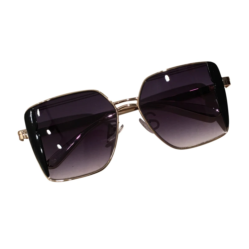 MS ir 2021. Jaunas Sievietes Lielajam Vintage, Saulesbrilles Sieviešu Modes Zīmola Dizainere Kvadrātveida Saules Brilles UV400 gafas de sol Brilles 4