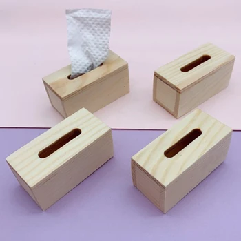 1 Gab. Namiņš Mēbeļu Furnitūra Mini Koka Atvilktne Simulēts Modelis Mēbeles Bērniem, Spēlēt Rotaļlietas 0