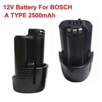 10.8 V 12V Li-ion Akumulators pack nomainīt uz BOSCH bezvadu Elektrisko urbi, skrūvgriezi, BAT411 BAT412 BAT412A 0