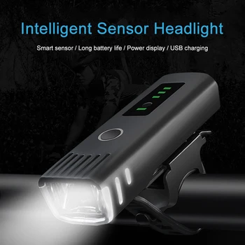1500mAh Velosipēda Priekšējais Gaismas Smart Indukcijas Anti Glare IPx5 Ūdensizturīgs USB COB LED Lukturu MTB Riteņbraukšana Daļas, Velosipēdu Aksesuāri, 0