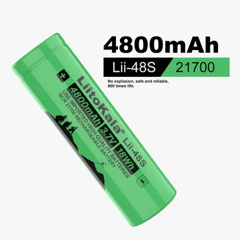 1gb LiitoKala Lii-S8 Akumulatora Lādētāju 3,7 V 18650 Li-ion 1.2 V AA aaa NiMH +8pcs Lii-48S 21700 4800mAh Uzlādējamās baterijas