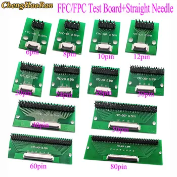 1GB ražošanas procesu kontroles/FFC elastīgs kabeļa adapteris valdes double-sided 0.5 mm taisni 2.54 mm 6P/8P/10P/12P/20P/24P/26P/30P/40P/60P/80P