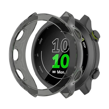 Anti-Scratch Ādas Rāmja Vāks TPU Nomaiņa Aizsargi Shell Bufera Skatīties Garmin Priekštecis 55/158 Smartwatch