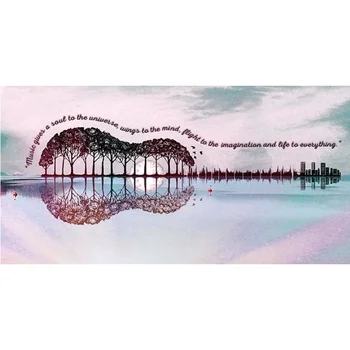 DIY 5D Dimanta Glezna Ainava, Saulriets Jūras Krītas Eifeļa Torņa Skatu Laukumā/Apaļā Izšuvumi Krustdūrienā Komplekts