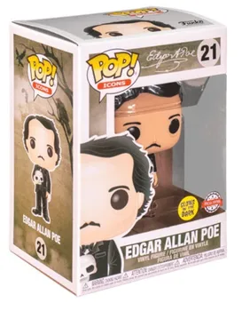 Funko Pop Edgar Allan Poe Spīd Special Edition 0