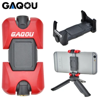 GAQOU Universālā Statīva Stiprinājums Stand Adapter Mobilā Tālruņa Turētājs Mini Mobilo Telefonu Clipper iPhone Samsung Viedtālrunis Turētājs