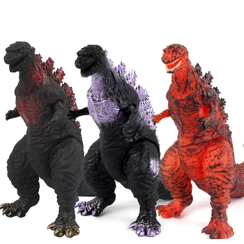 Kodolenerģijas Mainīt Degšanas Godzilla Rīcības Attēls 16cm PVC Modelis Karalis Monstriem Gojira Dinozauru Bērniem, Rotaļlietas, Bērnu Figma