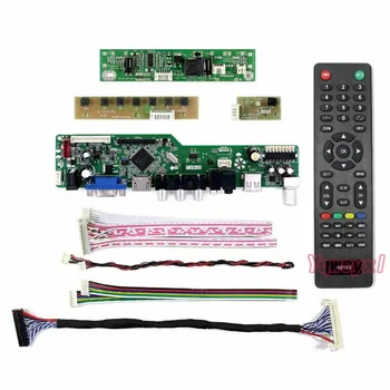 Kontrolieris Valdes Komplekts M215HGE-L10 M215HGE-L21 TV+HDMI+VGA+AV+USB LCD LED ekrānu Vadītāja Valdes