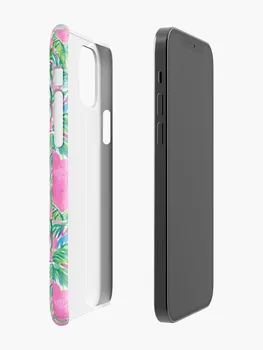 Lilly Palmu Koku Iphone Snap Grūti Tālrunis Lietā par iPhone 6S 6 7 8 Plus X XS XR Max 5 5S 11 12 13 Pro Max Mini Segtu Coque Modelis