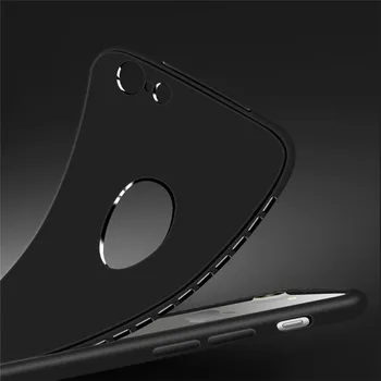 Modes Silīcija Mīksto Telefonu Gadījumos iPhone 7 6 8 5 5s SE X 360 Pilnībā Segtu Aizsardzību Gadījumā, iPhone 6s 6 7 8 Plus XS Max XR