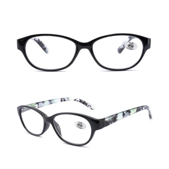 Modes Vīrieši Sievietes Lasīšanas Brilles +1.0 1.5 2.0 2.5 3.0 3.5 Lasītājs, Briļļu Ovāls Rāmis, Augstas Kvalitātes Presbyopic Brilles Unisex
