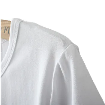 Sieviešu t-krekls balts gadījuma Harajuku fun T-krekls dāmas Top Tee modes custom print topi, T-krekls sievietēm