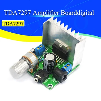 TDA7297 Audio Pastiprinātāju Valdes Modulis Dual-Channel Daļas DIY Komplektu, Dual-Channel, 15 W+15 W Digitālo Pastiprinātāju,