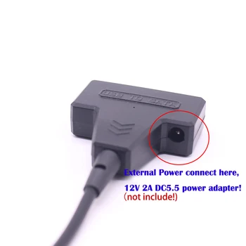 USB 2.0 Sata Adapteri, Ārējam Barošanas SATA Cietā Diska Pārveidotājs Kabelis 2.5/3.5 collu SSD Cietā Diska Pārveidotājs Kabelis 0