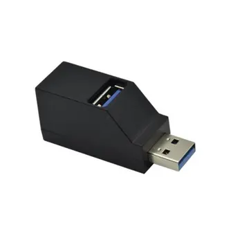 USB 3.0 HUB Adapteris Extender Mini Sadalītāja Kārba 3 Porti PC Klēpjdatoru, Mobilo Telefonu Augstu Tempu, U Diska Lasītājs
