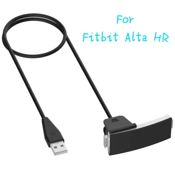 USB Uzlādes Kabelis Šūpulis Fitbit Alta AP Valkāt Sporta Skatīties, Uzlādēšanas Adapteris Converter Piederumi Fitbit Alta AP TXTB1