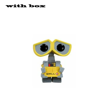 WALL-E #45 kaste ar Vinila Rīcības & Rotaļlietu Skaitļi Kolekcionējamus Modelis Rotaļlieta Bērniem 0