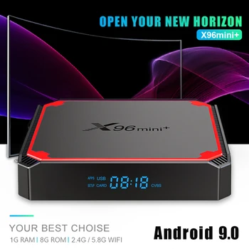 X96 Mini Smart TV Box Android 9.0 Amlogic S905W4 1 GB+8GB Quad-Core 5G 4K tv kastē Dual Wifi Set Top Box Smart TV Media Player 0