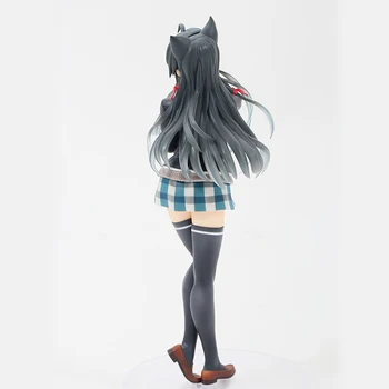 Yahari Rūdas Nē Seishun Mīlestības Komēdija Wa Machigatteiru Yukinoshita Yukino Nekomimi Seifuku PVC Anime Attēls Rotaļlietu Modelis Lelles 0