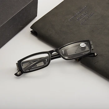 Zilead LED Apgaismota Lasīšanas Brilles Vīriešu Modes Retro Apgaismota vecuma tālredzība Dioptriju Brilles +1+1.5+2+2.5+3+3.5+4 gafas de lectura