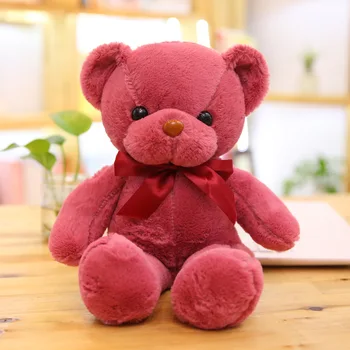 Gudrs teddy bear hug lāča lelle, lācis spilvens lelle mazo plīša rotaļlieta meitenēm ir dzimšanas dienas dāvana 1