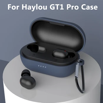 Silikona Austiņas Gadījumā Haylou GT1 Pro Bezvadu Bluetooth Austiņas Aizsardzības Gadījumā Haylou GT1 GT1 Plus Austiņas Aksesuāri 1