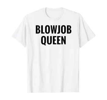 Blowjob Karaliene T-Krekls BlowJobQueen Bachelorette Puse Krekls 2