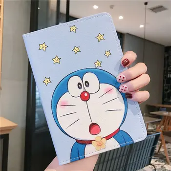 Doraemon cute karikatūra tablet case for iPad 202010.2/Air310.5/mini5 7,9 collas/9.7mini5 meitenes IPAD aizsardzības gadījumā 2