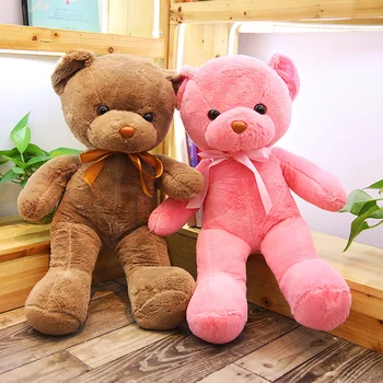 Gudrs teddy bear hug lāča lelle, lācis spilvens lelle mazo plīša rotaļlieta meitenēm ir dzimšanas dienas dāvana 2