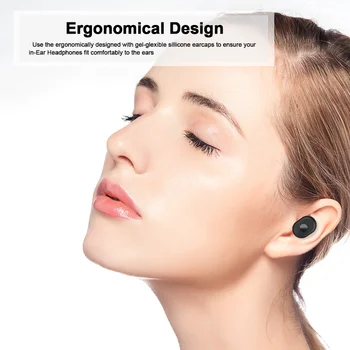 Y80 TWS Bluetooth 5.0 Bezvadu Stereo Austiņas Earbuds auss Trokšņa Samazināšanas Ūdensizturīgs Austiņas Smart Tālrunis Android vai IOS 2